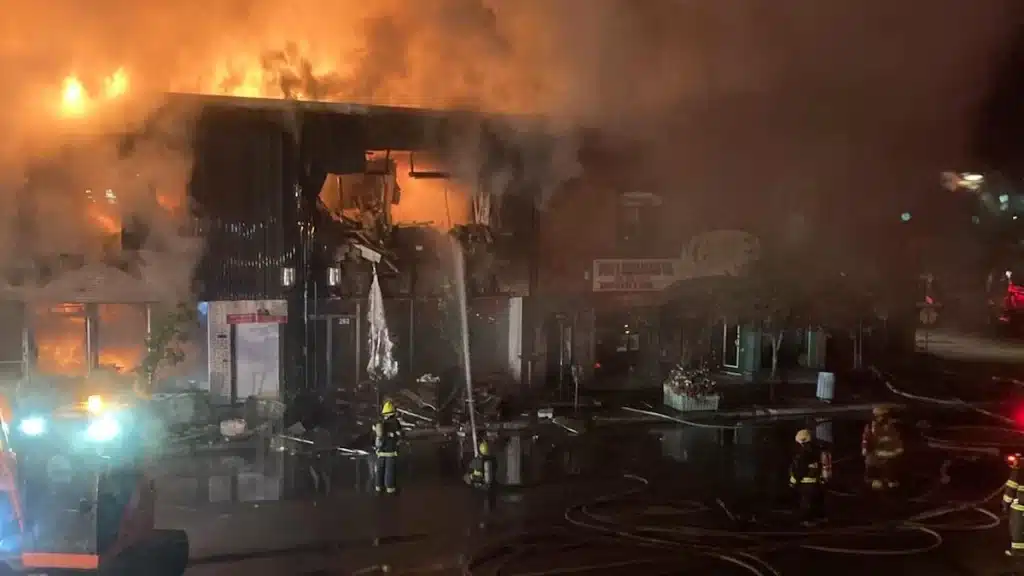 Incendie L.éo Pizza